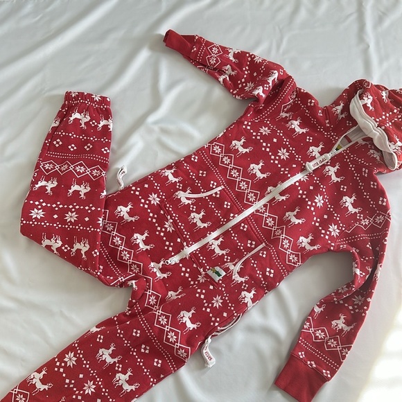 Tipsy Elves Holiday Jumpsuit Size XS - Picture 4 of 6